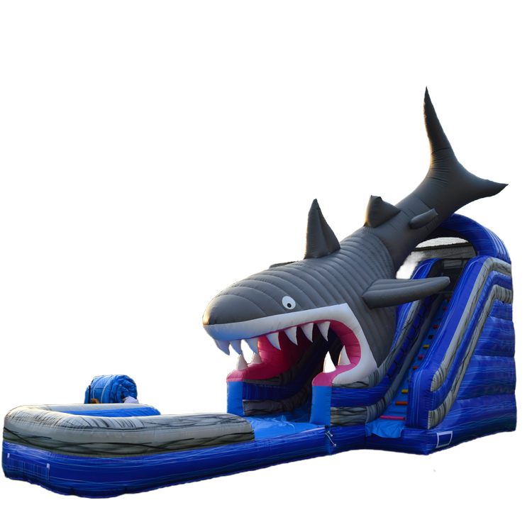 Shark Waterslide Rental in Hanford CA – Inflatable Party Water Slide