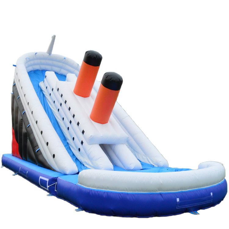 Titanic Water Slide Rental Hanford - Dual Lane Inflatable Slide