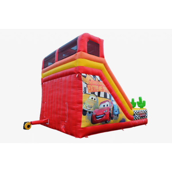 Cars Dual Lane Inflatable Slide - Image 4