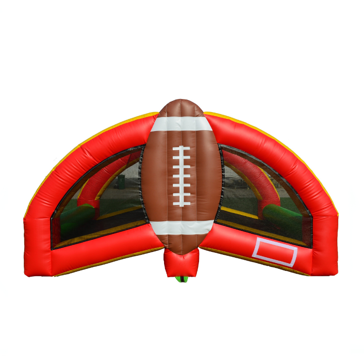 Football Challenge Rental in Hanford Double Inflatable Game