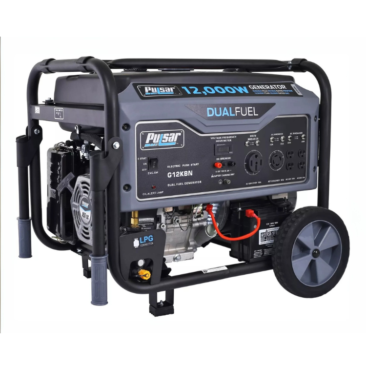 12,000W generator rental in Hanford for powering inflatables and bounce house blowers