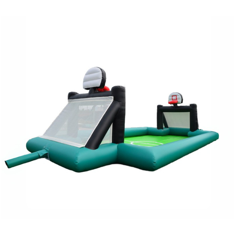 Soccer and Basketball Inflatable Rental in Hanford 40 Ft Multi-Sport Arena